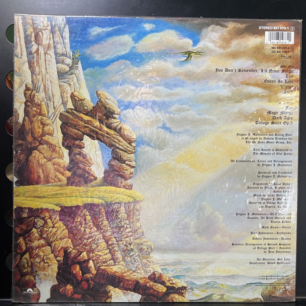 Yngwie J. Malmsteen – Trilogy (1986) | 草系樂館 | Grass Type Music